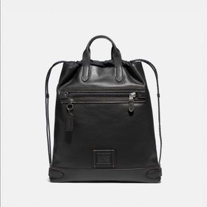 COACH Academy Drawstring Backpack